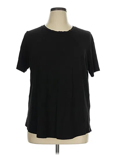 Pre-owned Universal Standard Short Sleeve T-shirt In Black