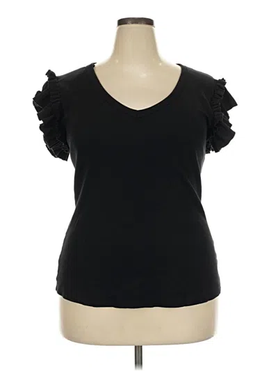 Pre-owned Universal Standard Short Sleeve T-shirt In Black