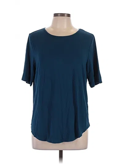 Pre-owned Universal Standard Short Sleeve T-shirt In Blue