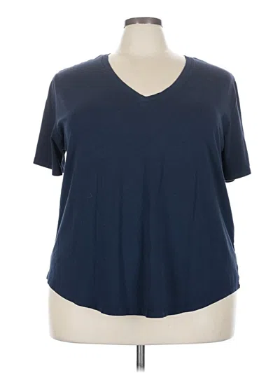 Pre-owned Universal Standard Short Sleeve T-shirt In Blue