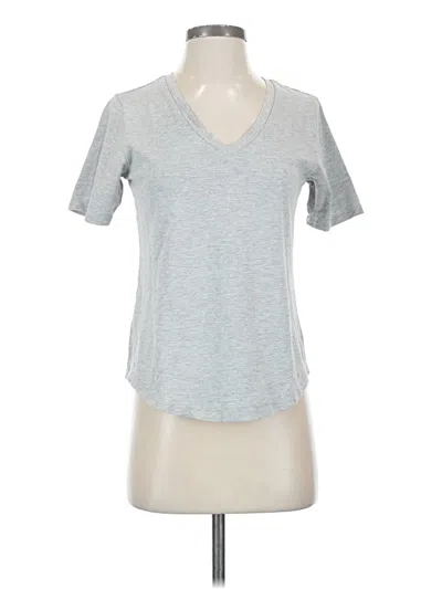 Pre-owned Universal Standard Short Sleeve T-shirt In Gray