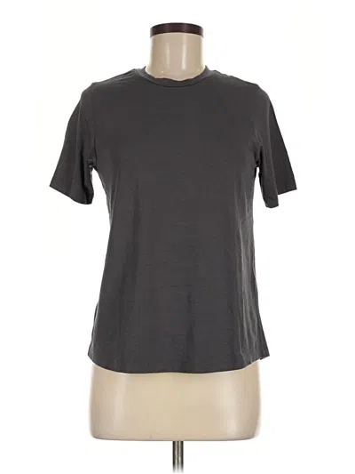 Pre-owned Universal Standard Short Sleeve T-shirt In Gray