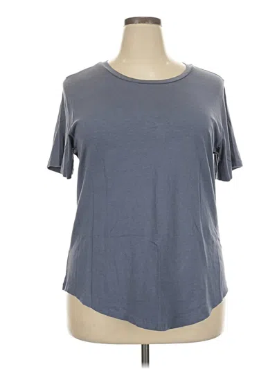 Pre-owned Universal Standard Short Sleeve T-shirt In Gray