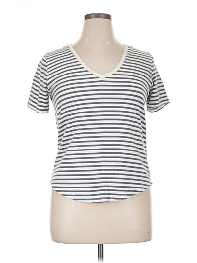 Pre-owned Universal Standard Short Sleeve T-shirt In Gray