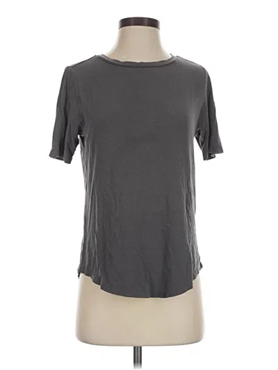 Pre-owned Universal Standard Short Sleeve T-shirt In Gray