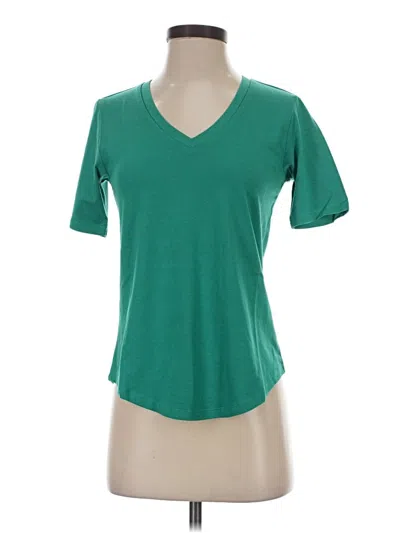 Pre-owned Universal Standard Short Sleeve T-shirt In Green