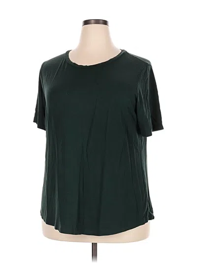 Pre-owned Universal Standard Short Sleeve T-shirt In Green