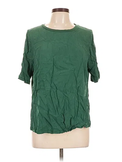 Pre-owned Universal Standard Short Sleeve T-shirt In Green