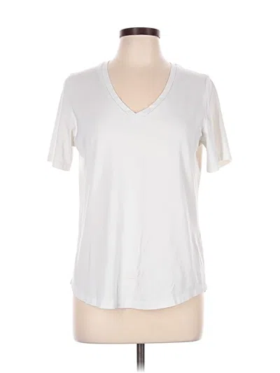 Pre-owned Universal Standard Short Sleeve T-shirt In Ivory