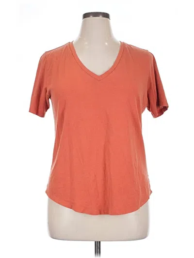 Pre-owned Universal Standard Short Sleeve T-shirt In Orange