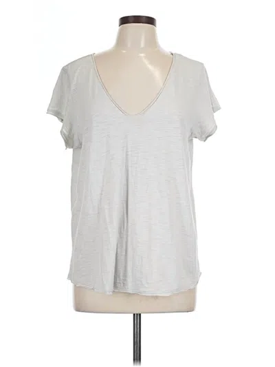 Pre-owned Universal Standard Short Sleeve T-shirt In Silver