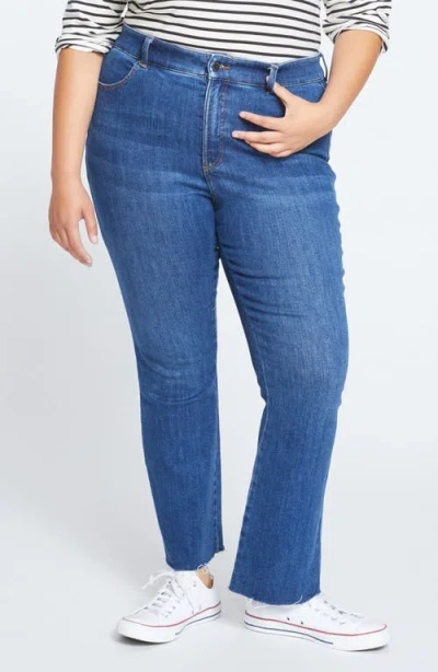 Universal Standard Sinead Raw Hem Crop Bootcut Jeans