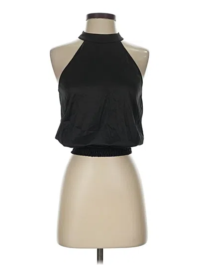 Pre-owned Universal Standard Sleeveless Blouse In Black