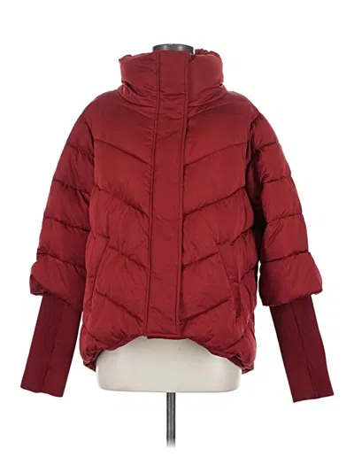 Pre-owned Universal Standard Snow Jacket In Red