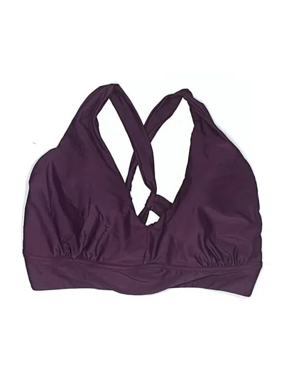 Pre-owned Universal Standard Swimsuit Top Purple Swimwear