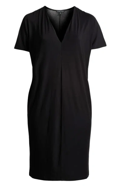 Universal Standard Teresa Jersey Shift Dress In Black