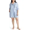Universal Standard Toni Stripe Button-up Tunic
