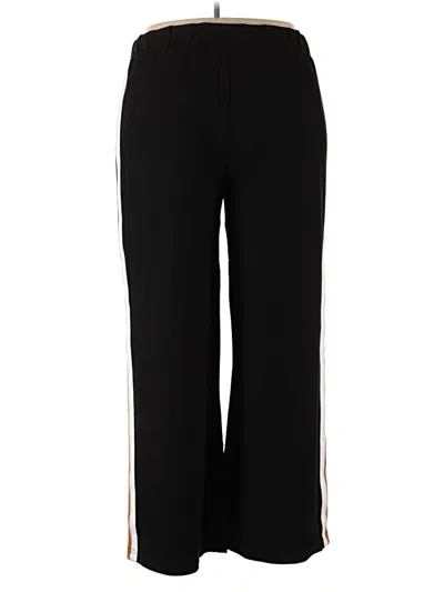 Pre-owned Universal Standard Track Pants In Black