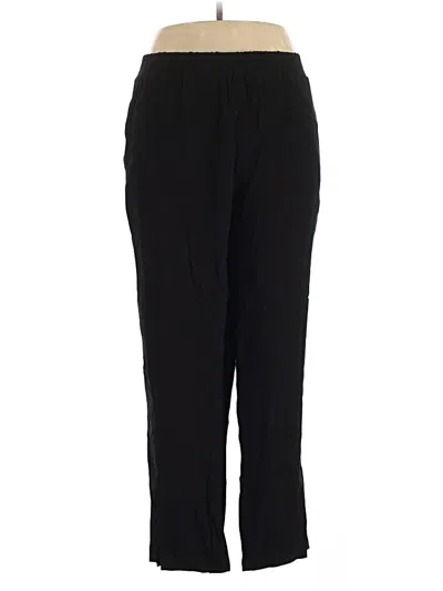 Pre-owned Universal Standard Track Pants In Black