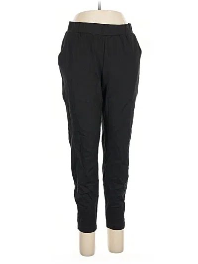 Pre-owned Universal Standard Track Pants In Black