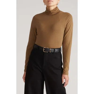 Universal Standard Turtleneck In Brown