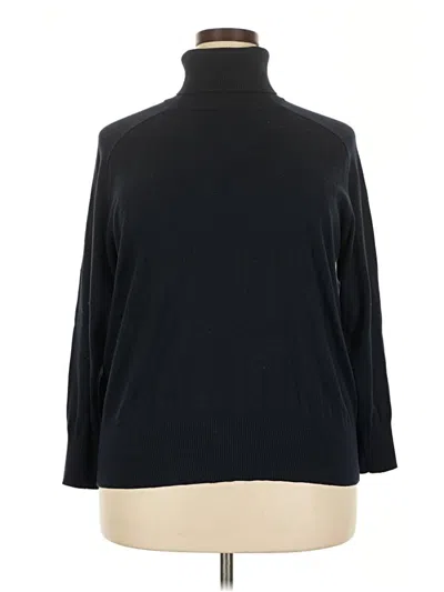 Pre-owned Universal Standard Turtleneck Sweater In Black