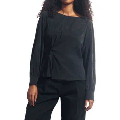 Universal Standard Twist And Shout Top In Blue