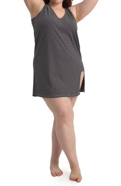 Universal Standard Ultimates Meko Sleeveless Nightgown In Gray
