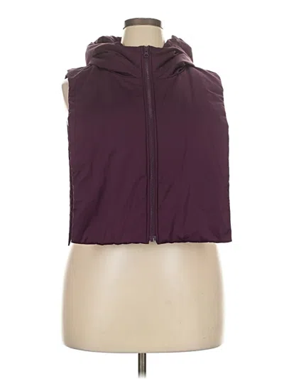 Universal Standard Vest In Burgundy