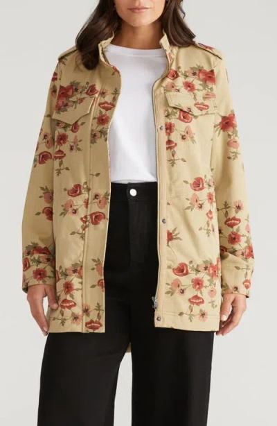 Universal Standard Vineyard Stretch Twill Jacket In Multi