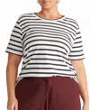 Universal Standard Light As Air Tee Rex T-shirt In White