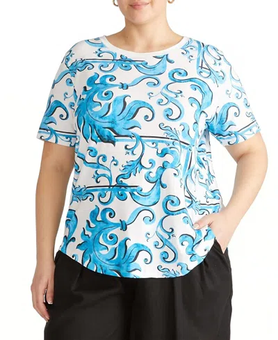 UNIVERSAL STANDARD WOMEN'S PLUS TEE REX