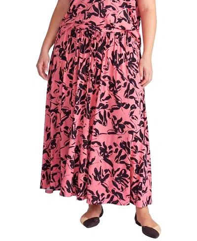Universal Standard Women's Plus Tessa Liquid Jersey Skirt In Pink