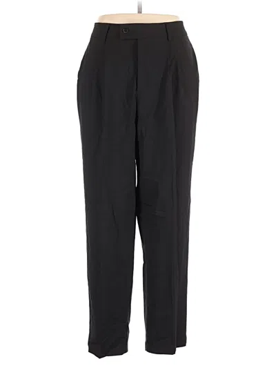 Pre-owned Universal Standard Wool Pants In Black