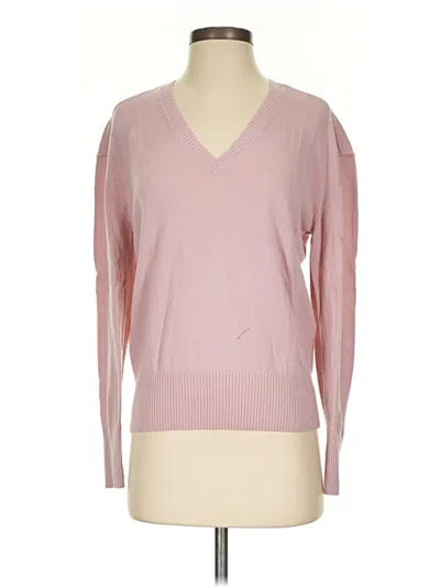 Pre-owned Universal Standard Wool Pullover Sweater In Pink
