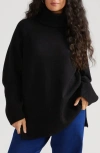 Universal Standard Yolanda Turtleneck Sweater In Black