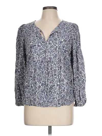 Pre-owned Universal Thread 3/4 Sleeve Blouse In Blue