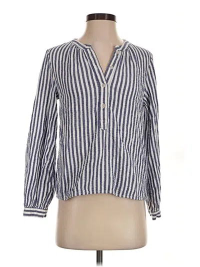 Pre-owned Universal Thread 3/4 Sleeve Blouse In Blue