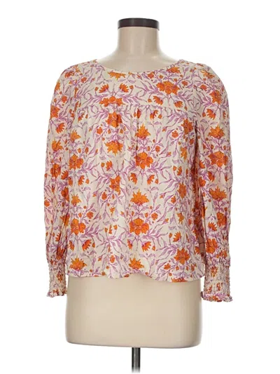 Pre-owned Universal Thread 3/4 Sleeve Blouse In Orange