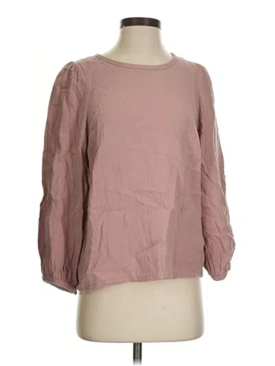 Pre-owned Universal Thread 3/4 Sleeve Blouse In Pink
