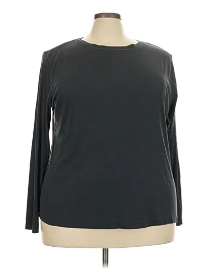 Pre-owned Universal Thread 3/4 Sleeve T-shirt In Black