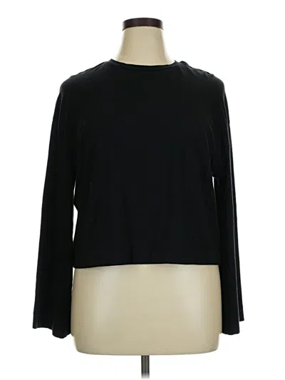 Pre-owned Universal Thread 3/4 Sleeve T-shirt In Black
