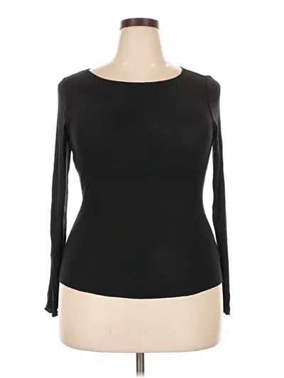Pre-owned Universal Thread 3/4 Sleeve T-shirt In Black