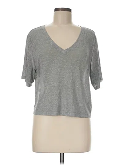 Pre-owned Universal Thread 3/4 Sleeve T-shirt In Gray