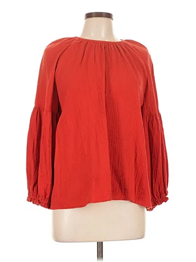 Universal Thread 3/4 Sleeve T-shirt In Red