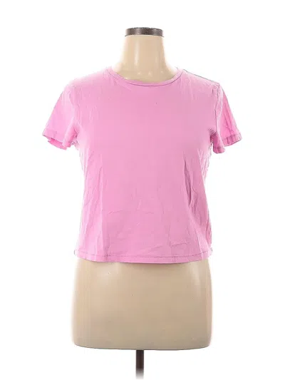 Pre-owned Universal Thread Active T-shirt In Pink