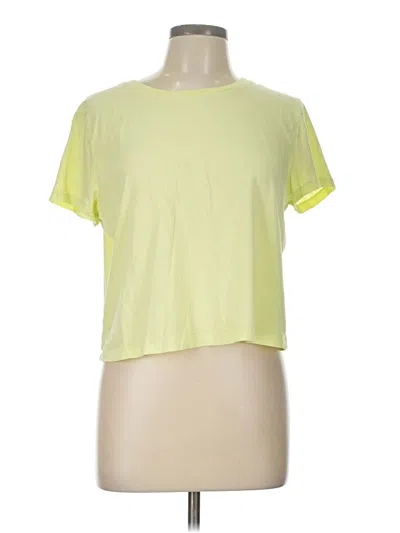 Pre-owned Universal Thread Active T-shirt In Yellow