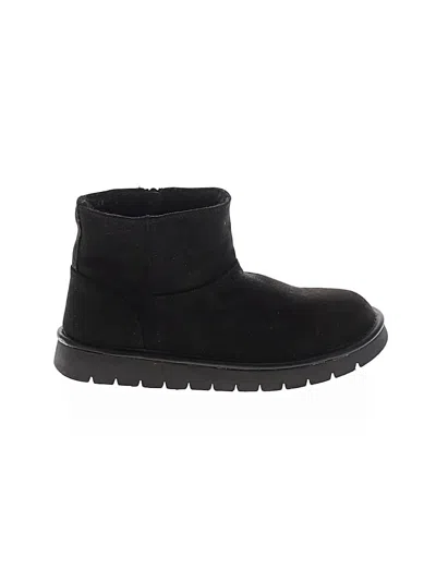 Pre-owned Universal Thread Ankle Boots In Black