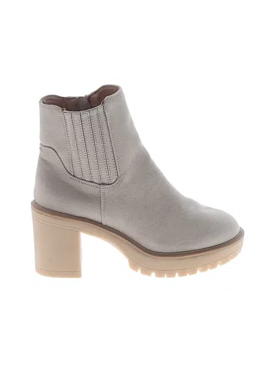 Pre-owned Universal Thread Ankle Boots In Gray