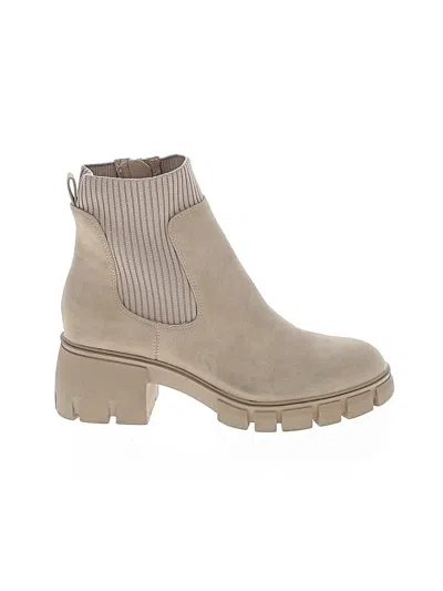Pre-owned Universal Thread Ankle Boots In Gray